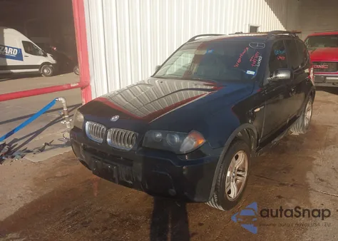2006 BMW X3 3.0I from USA, damaged, VIN WBXPA93446WD28029